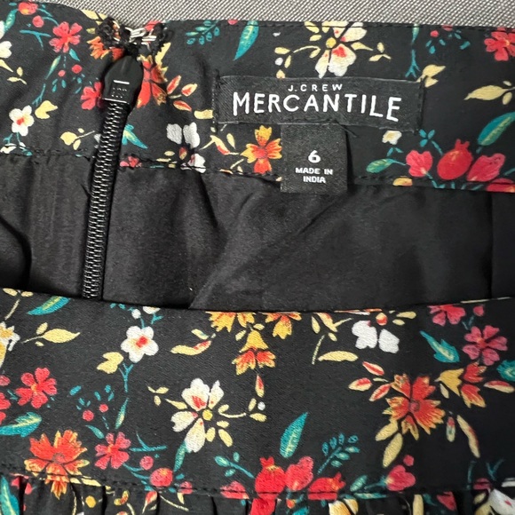 J. Crew Mercantile floral skirt - Picture 2 of 7